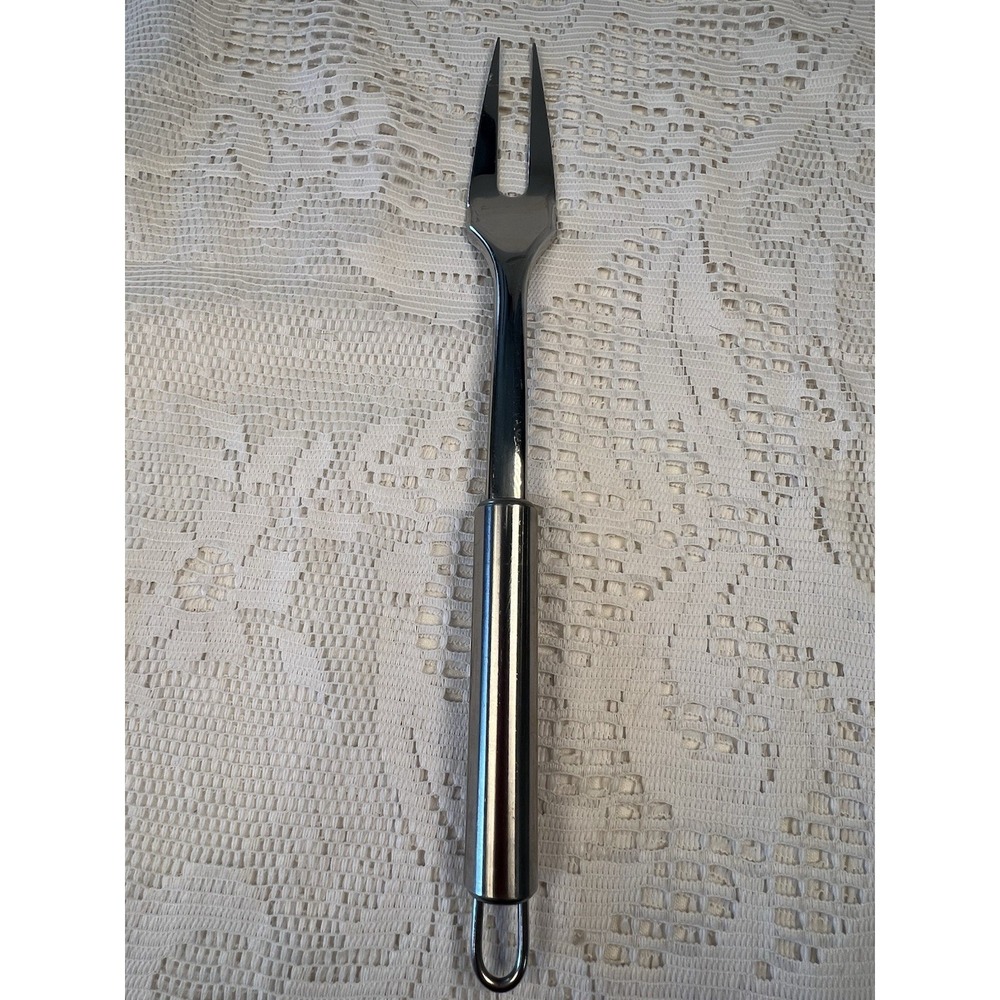 Ecko Meat Fork Eterna 18/8 Stainless Steel USA Made Kitchen Utensil Vintage